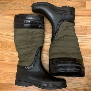PRICE DROP: Burberry Quilted Rainboots
